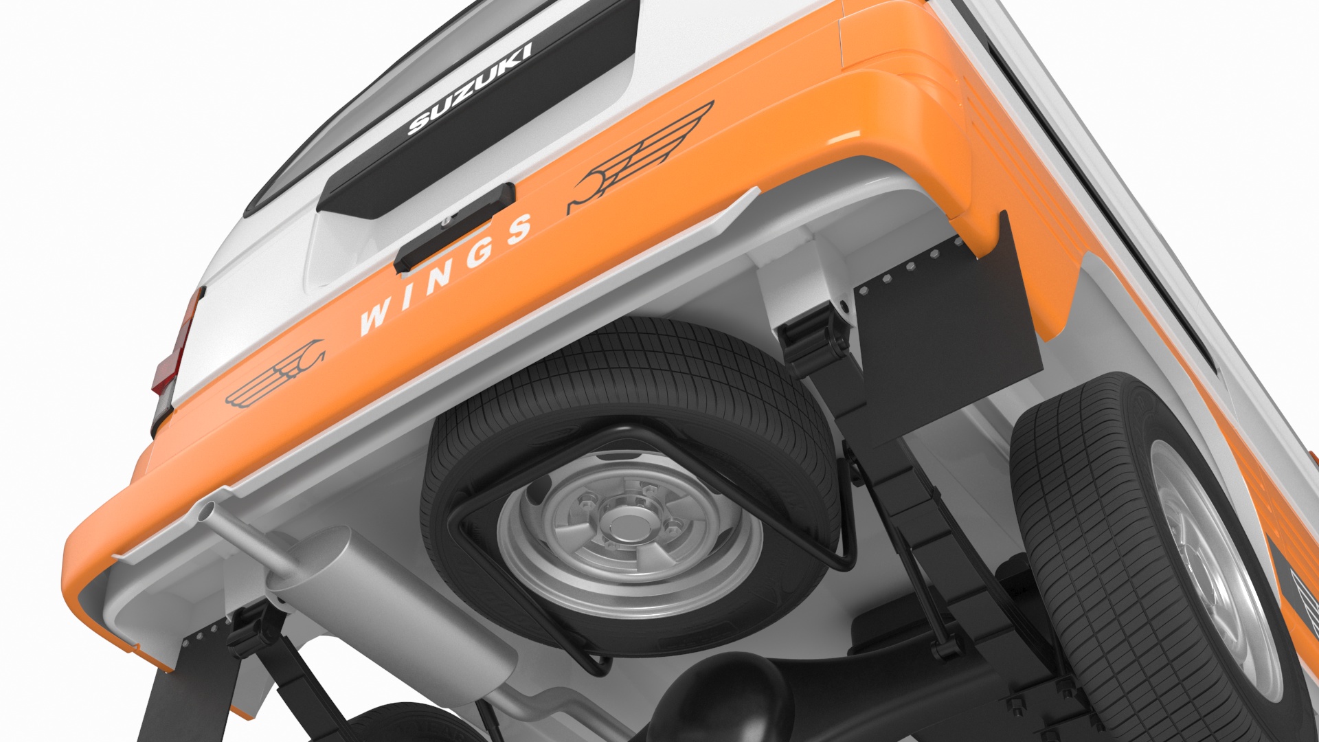 Suzuki Super Carry Express Delivery Van 3D model