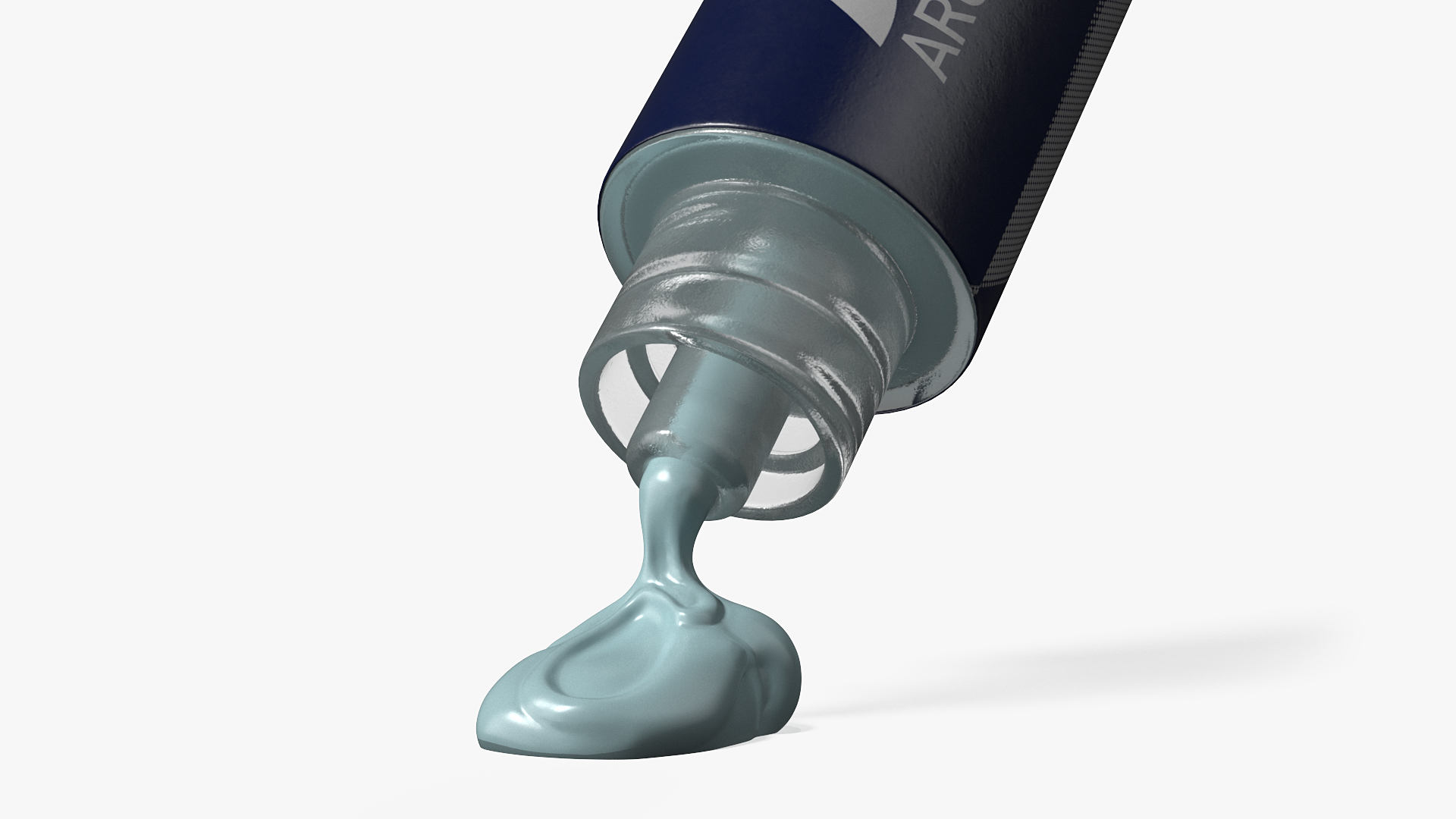3D Arctic MX-5 Thermal Paste Syringe model