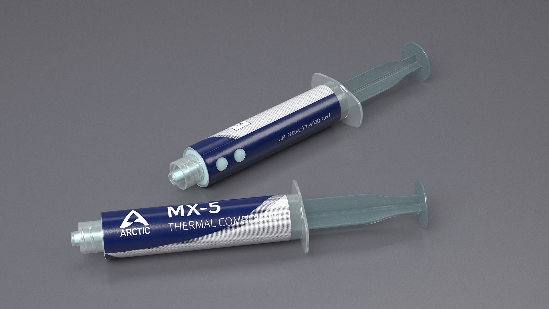 3D Arctic MX-5 Thermal Paste Syringe model