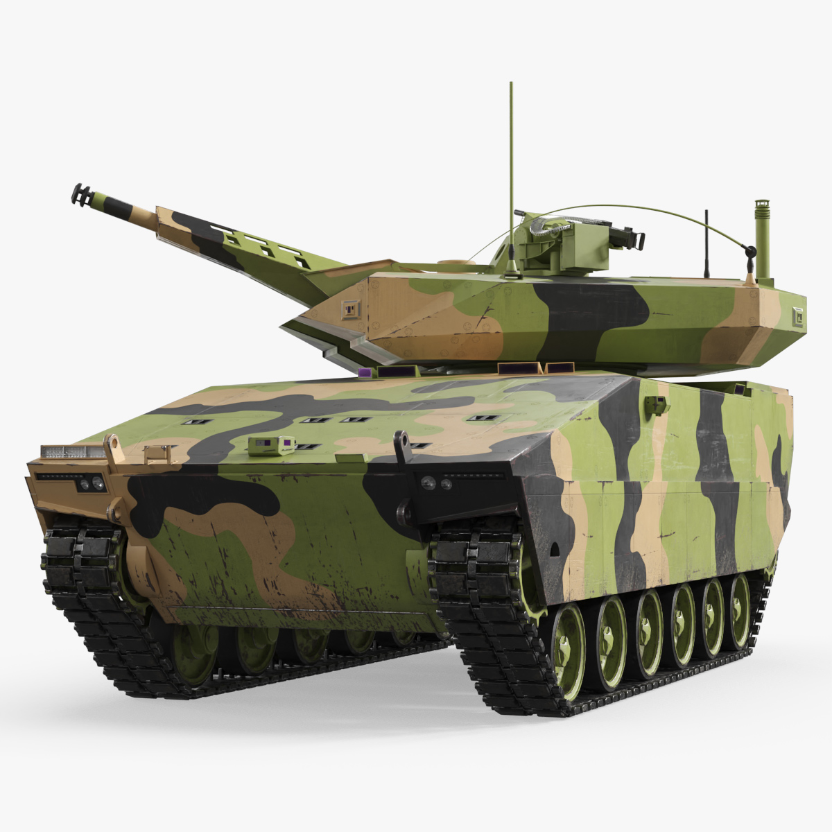 US Army XM30 Infantry Fighting - Rigged