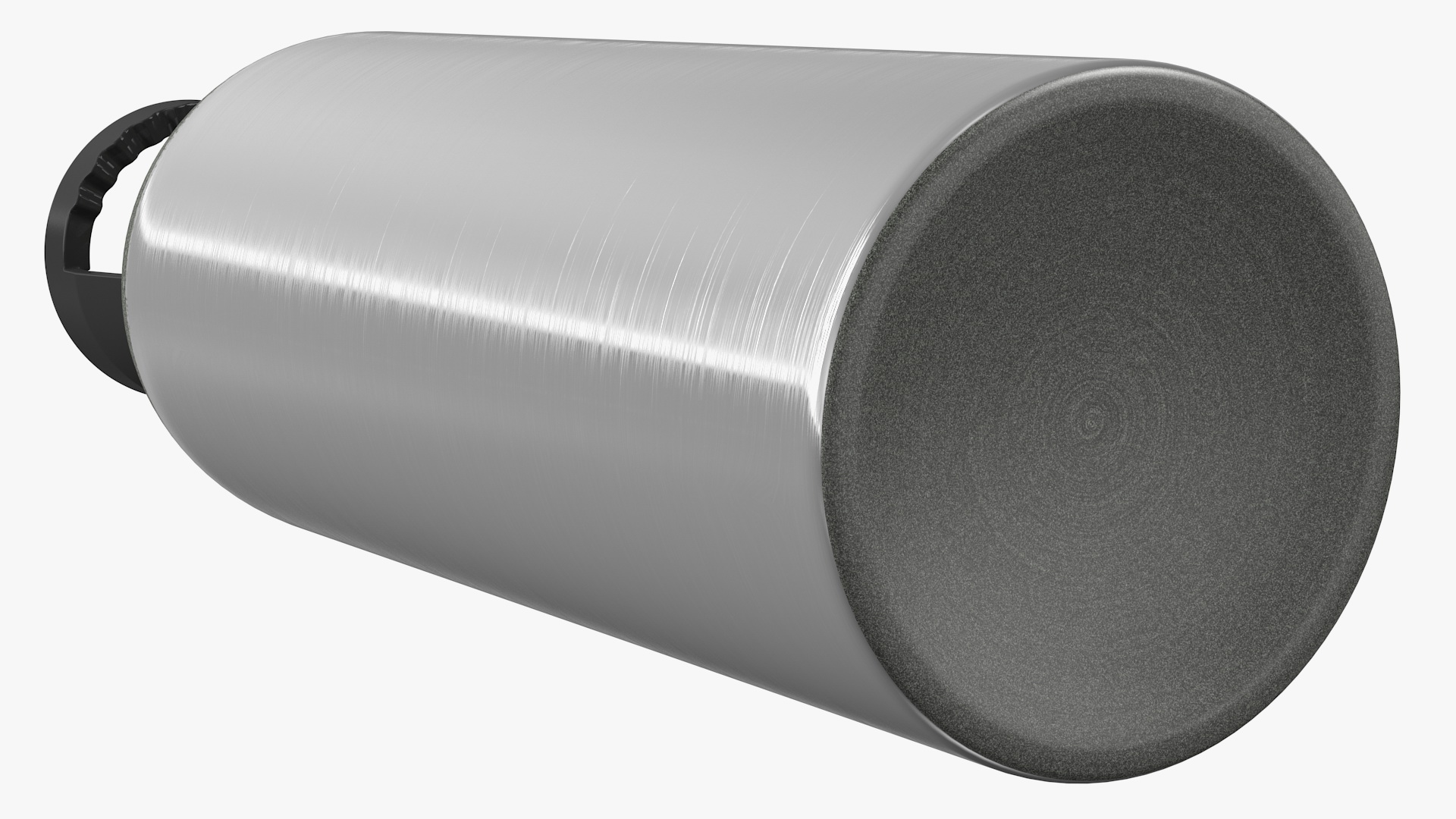 3D model CO2 Cylinder with Needle Valve