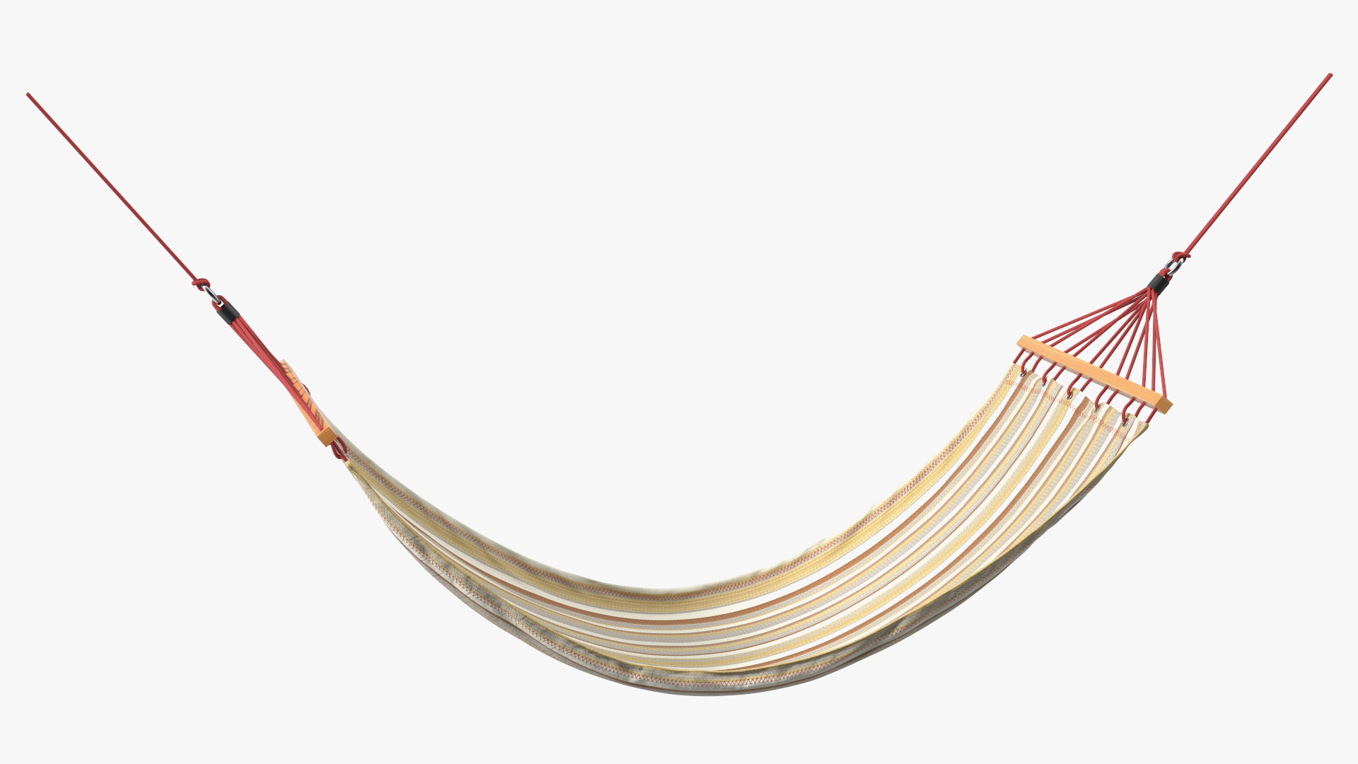 Quilted Fabric Hammock 3D