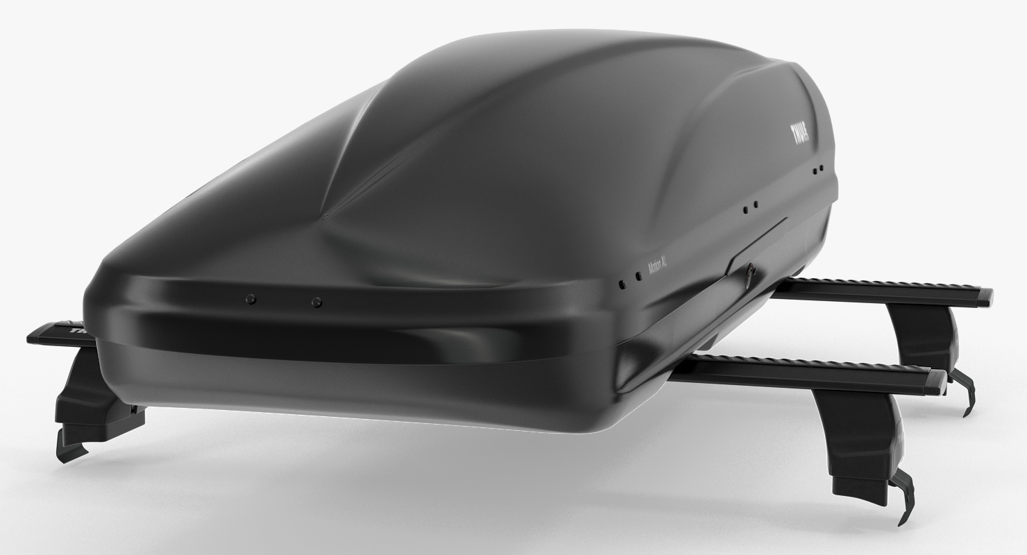 3D model Thule Car Roofbox with Wingbar