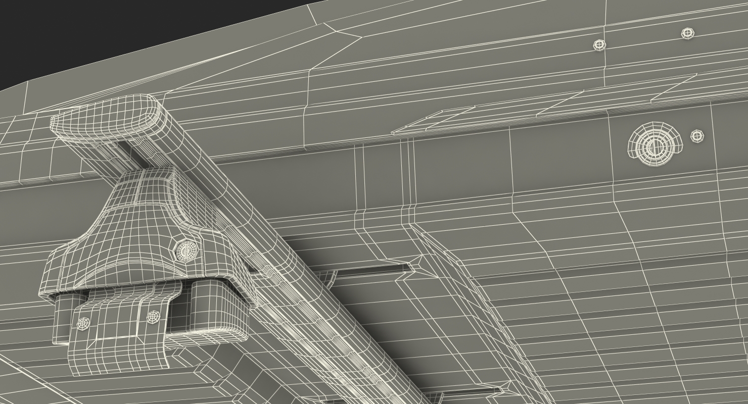 3D model Thule Car Roofbox with Wingbar
