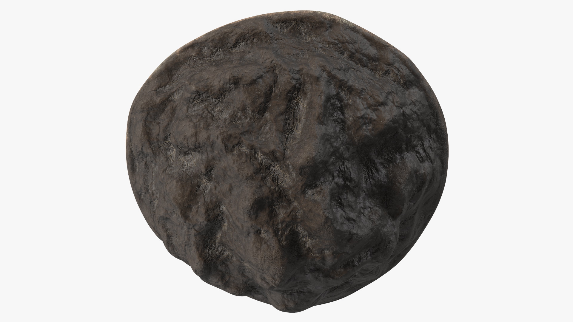 Round Soil Ground Island 3D model