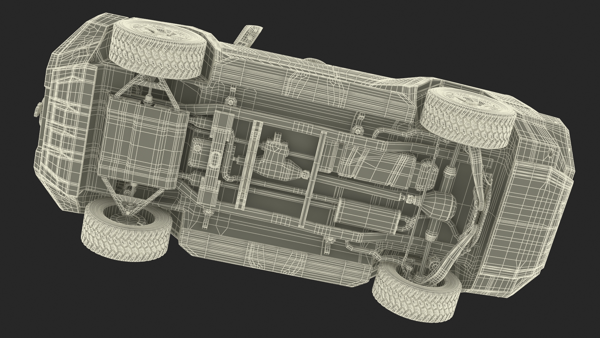 Rezvani 2024 Armored SUV Blue 3D model