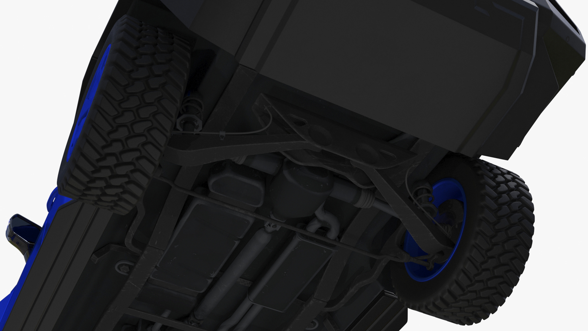 Rezvani 2024 Armored SUV Blue 3D model
