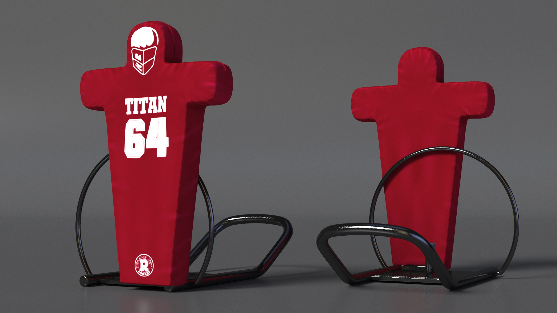 American Football Tackling Dummy 3D
