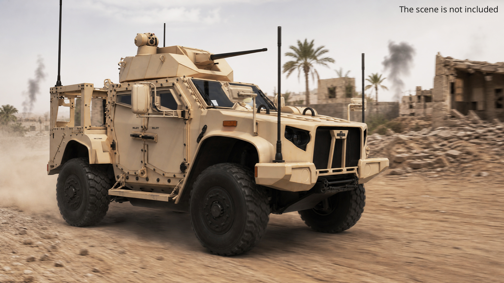 Oshkosh L-ATV with Autocannon Turret - view 3