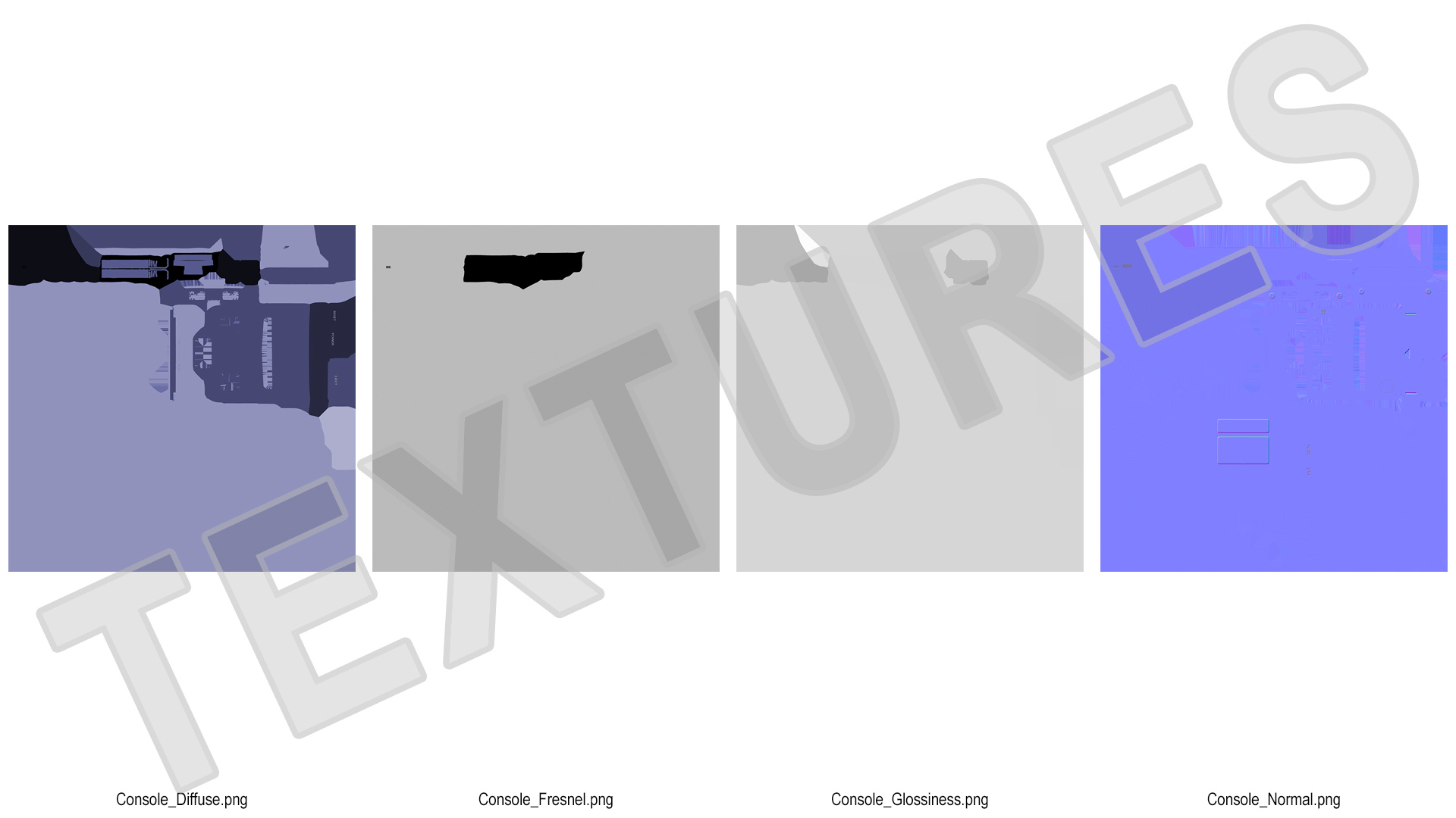3D Video Game Console model
