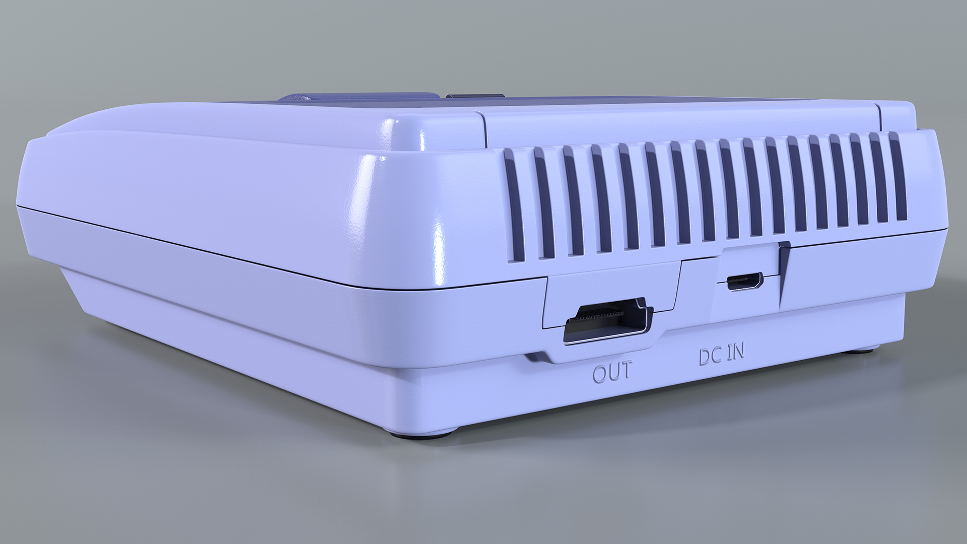 3D Video Game Console model