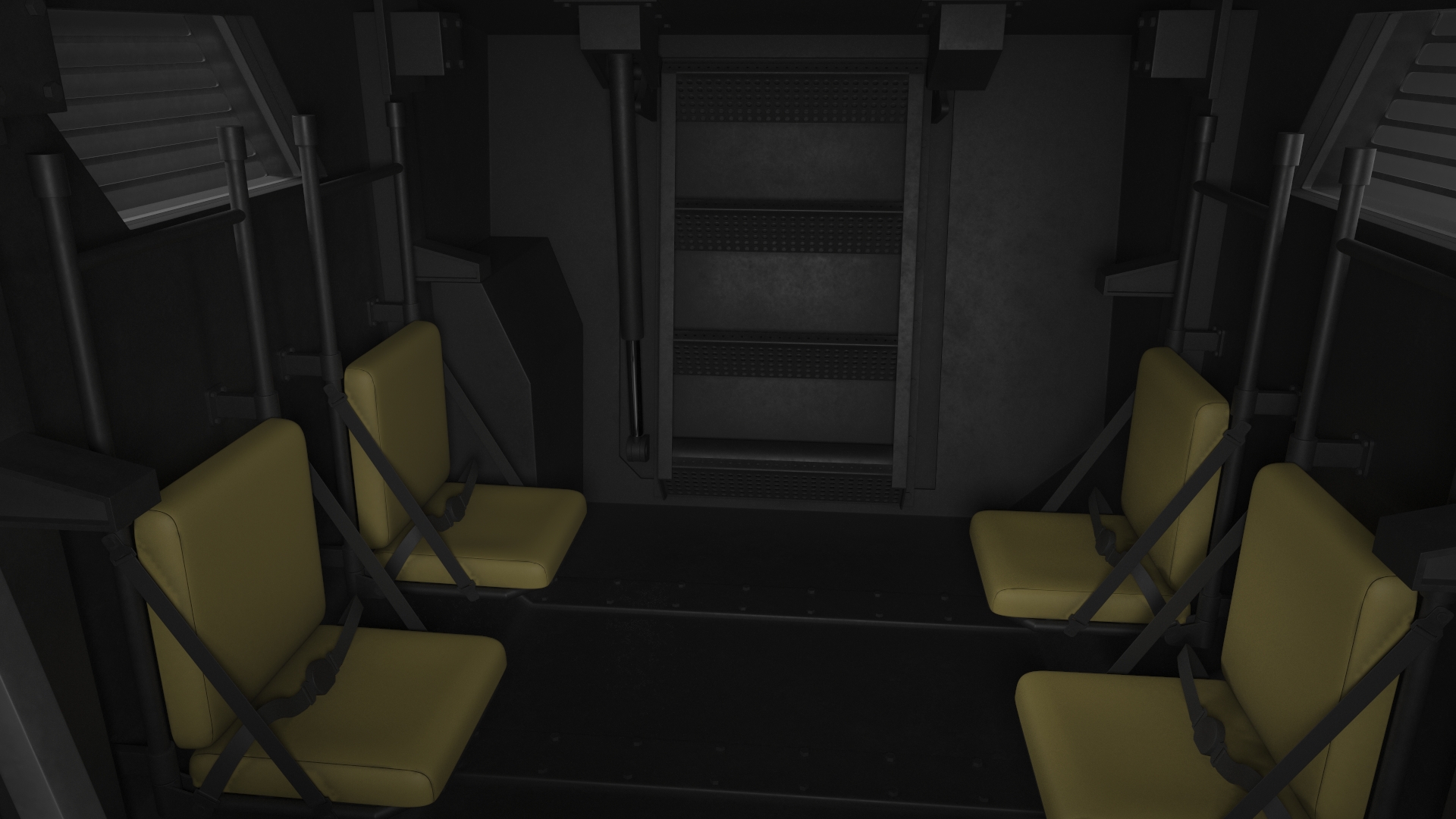 3D Police MRAP Vehicle International MaxxPro