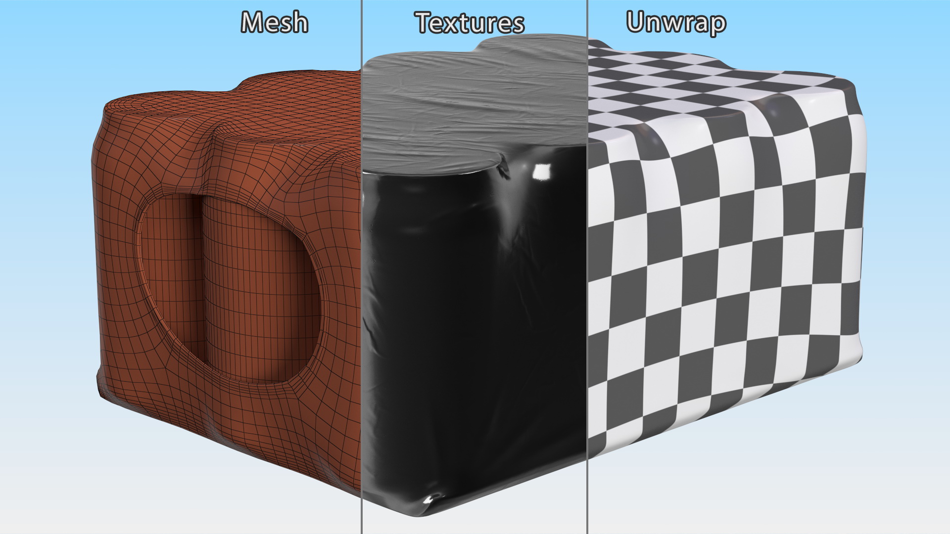 Aluminium Can 330ml 12 Pcs Pack Black 3D
