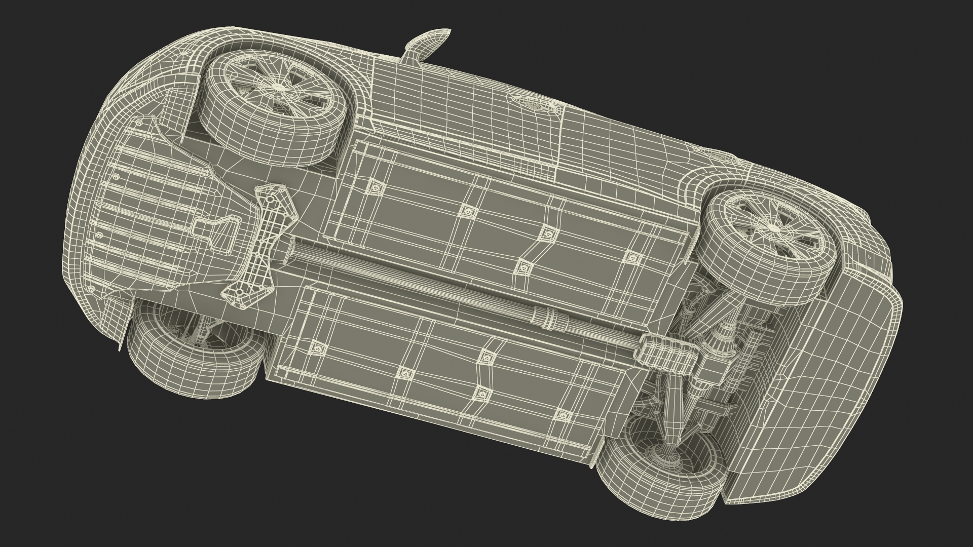 Nissan Ariya Lights On 3D
