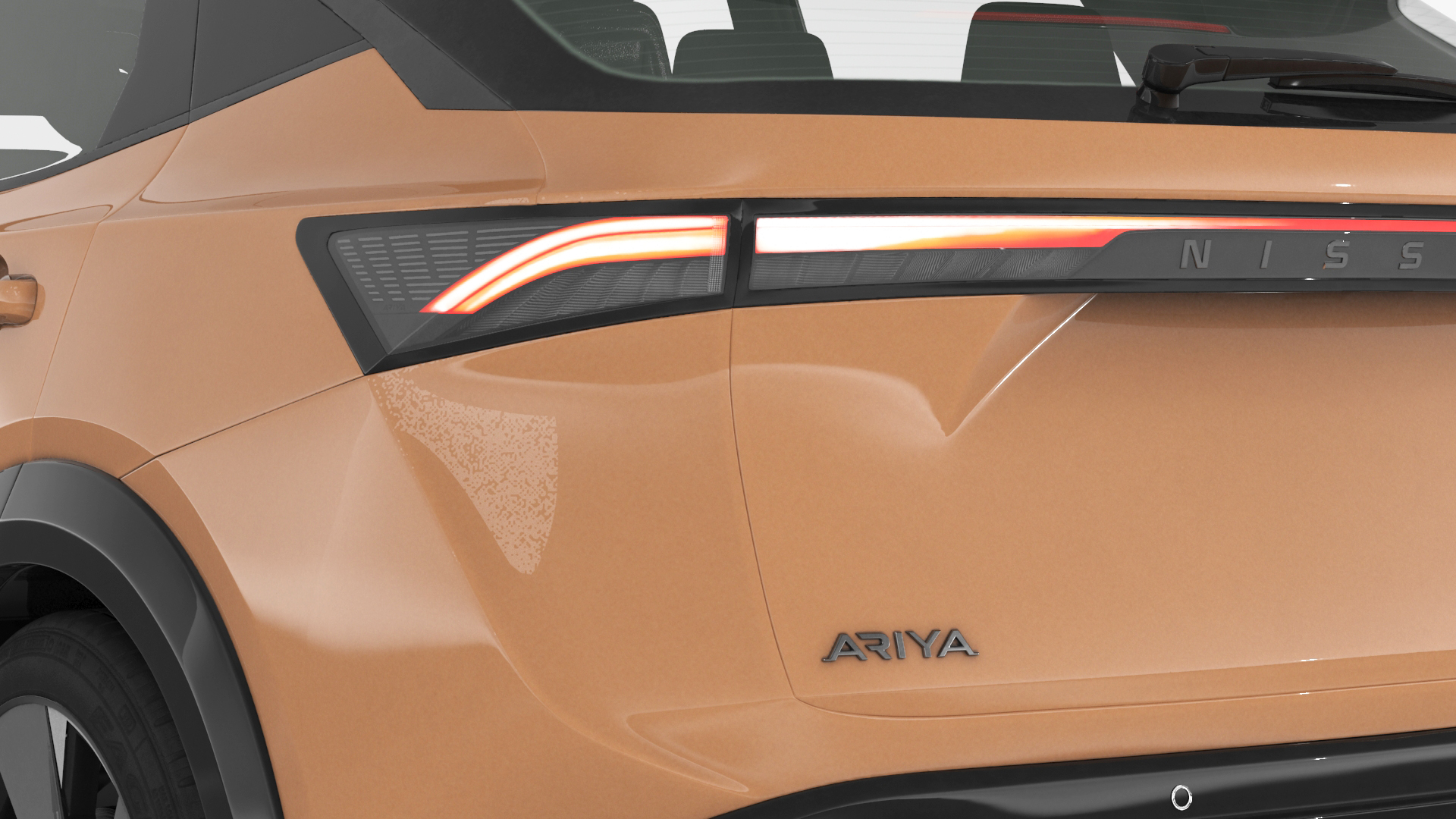 Nissan Ariya Lights On 3D