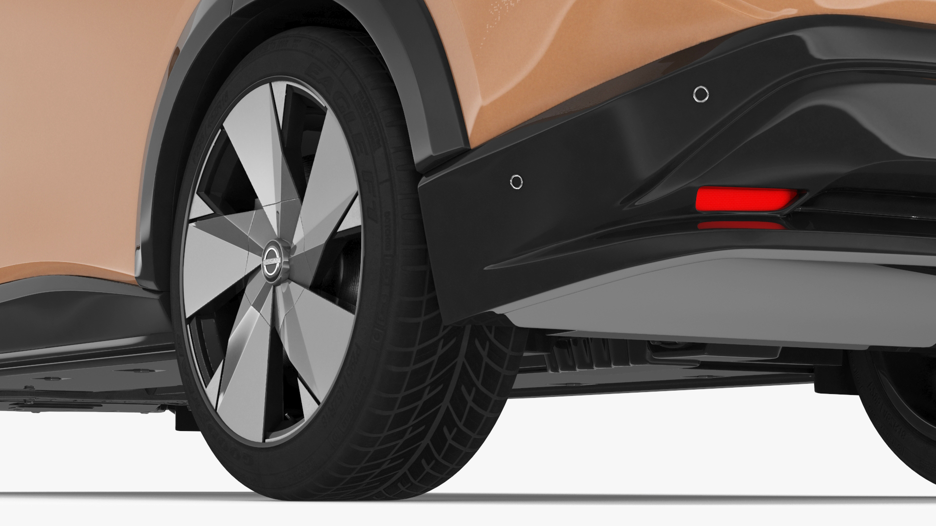 Nissan Ariya Lights On 3D