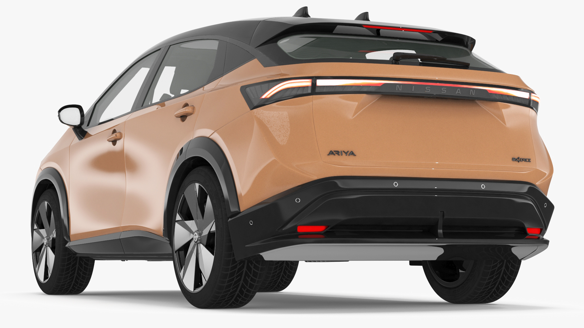 Nissan Ariya Lights On 3D