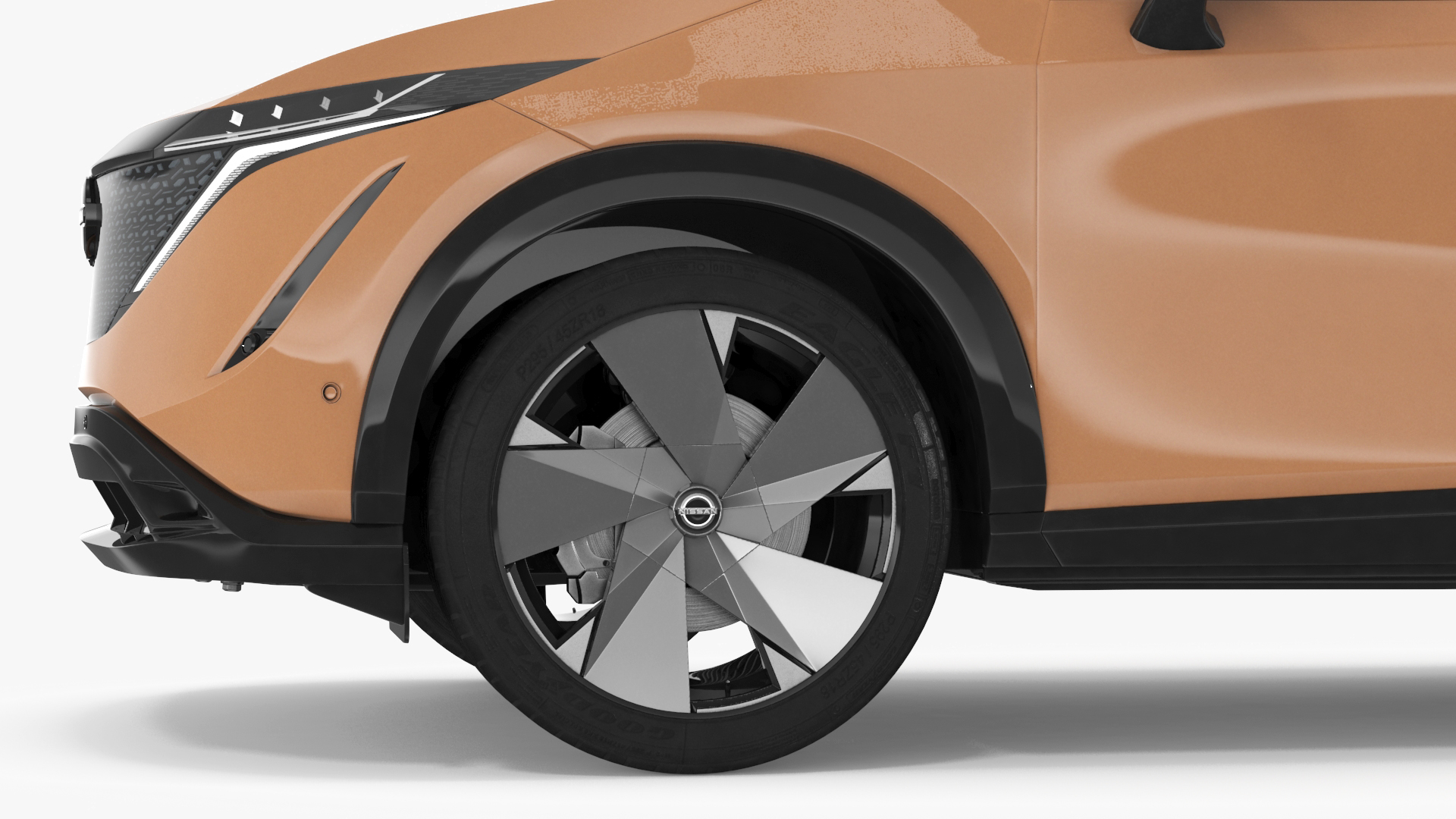 Nissan Ariya Lights On 3D