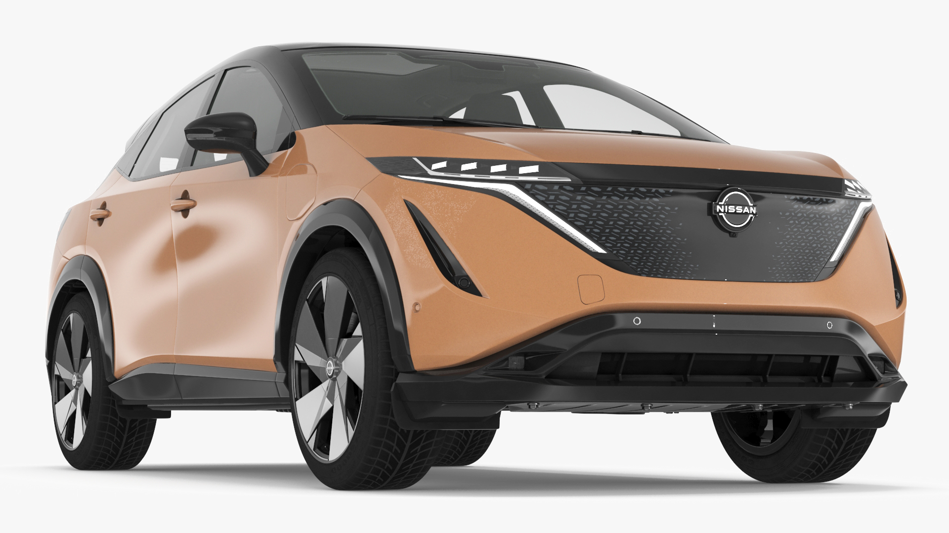 Nissan Ariya Lights On 3D
