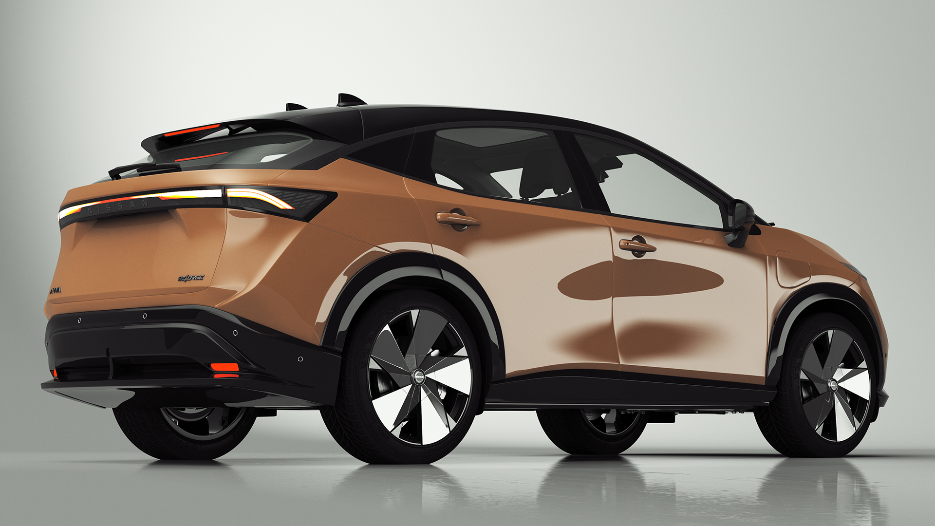 Nissan Ariya Lights On 3D