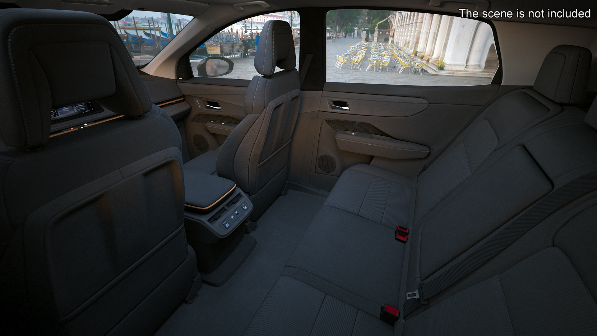 Nissan Ariya Lights On 3D