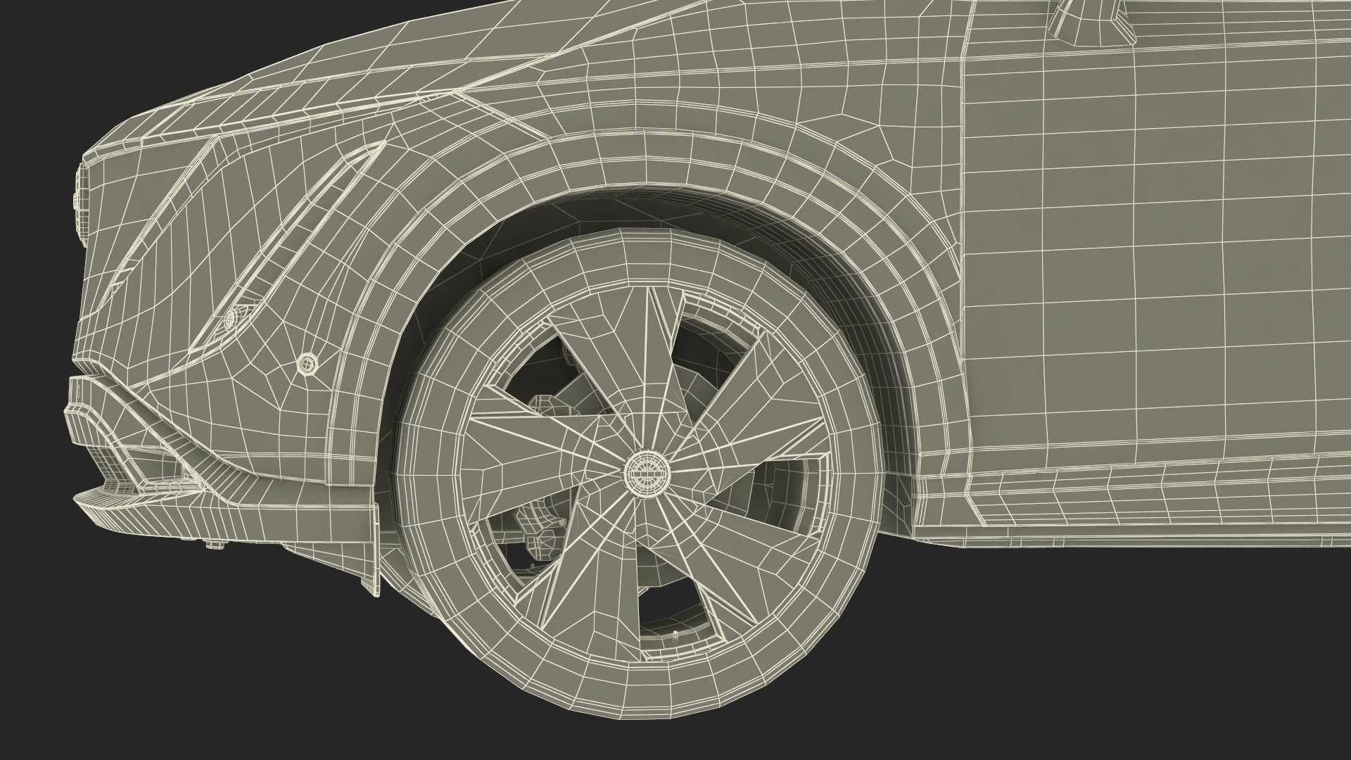 Nissan Ariya Lights On 3D