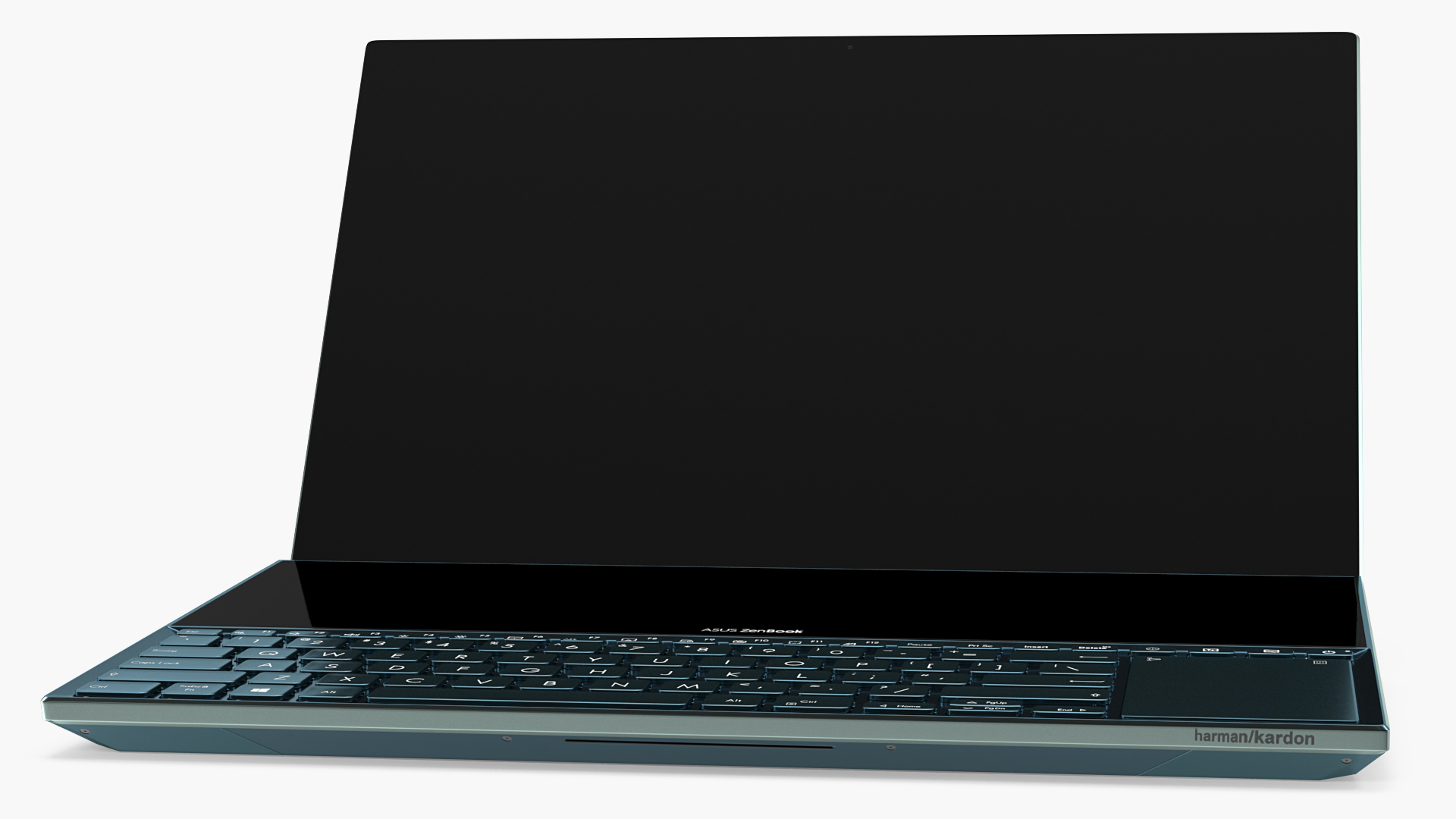 Asus Zenbook Pro Duo Laptop Rigged 3D model