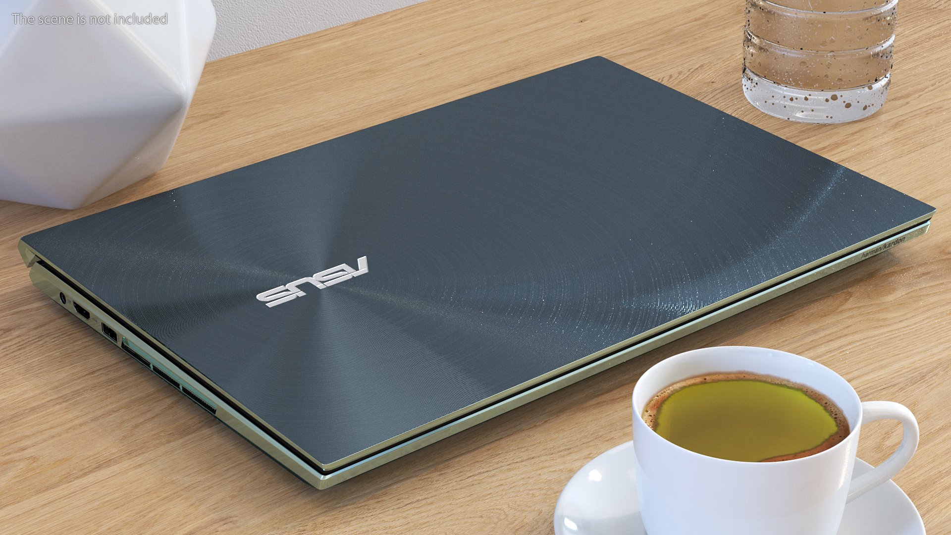 Asus Zenbook Pro Duo Laptop Rigged 3D model