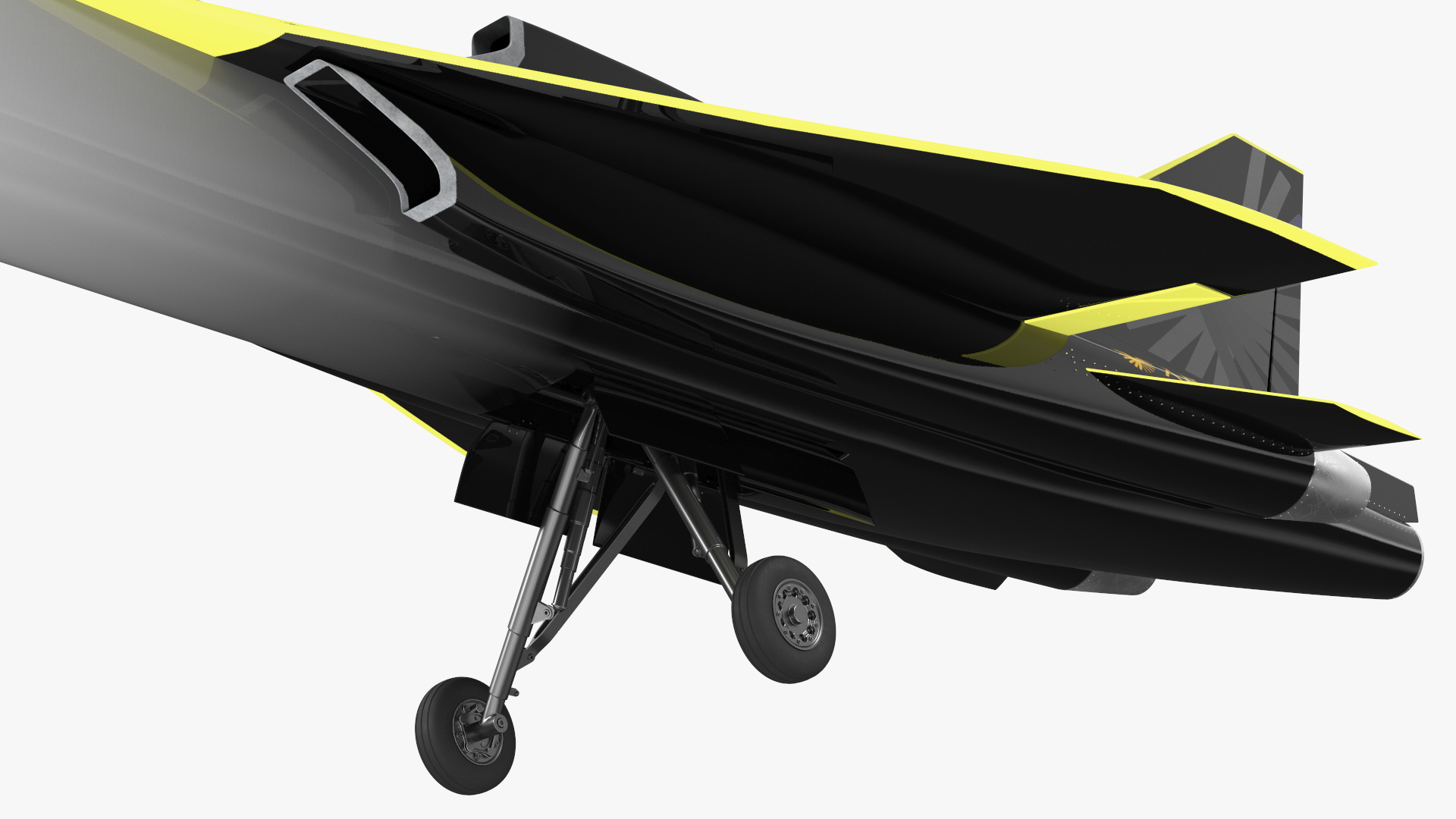 Prototype Boom Supersonic Jet XB-1 3D model