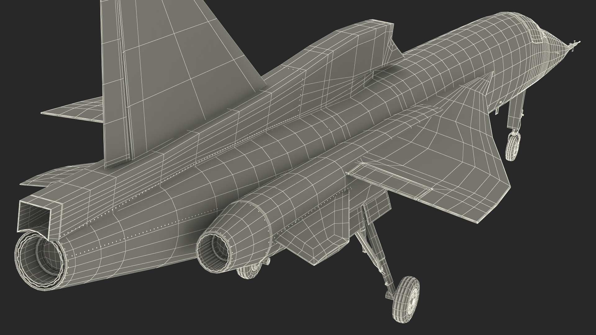 Prototype Boom Supersonic Jet XB-1 3D model