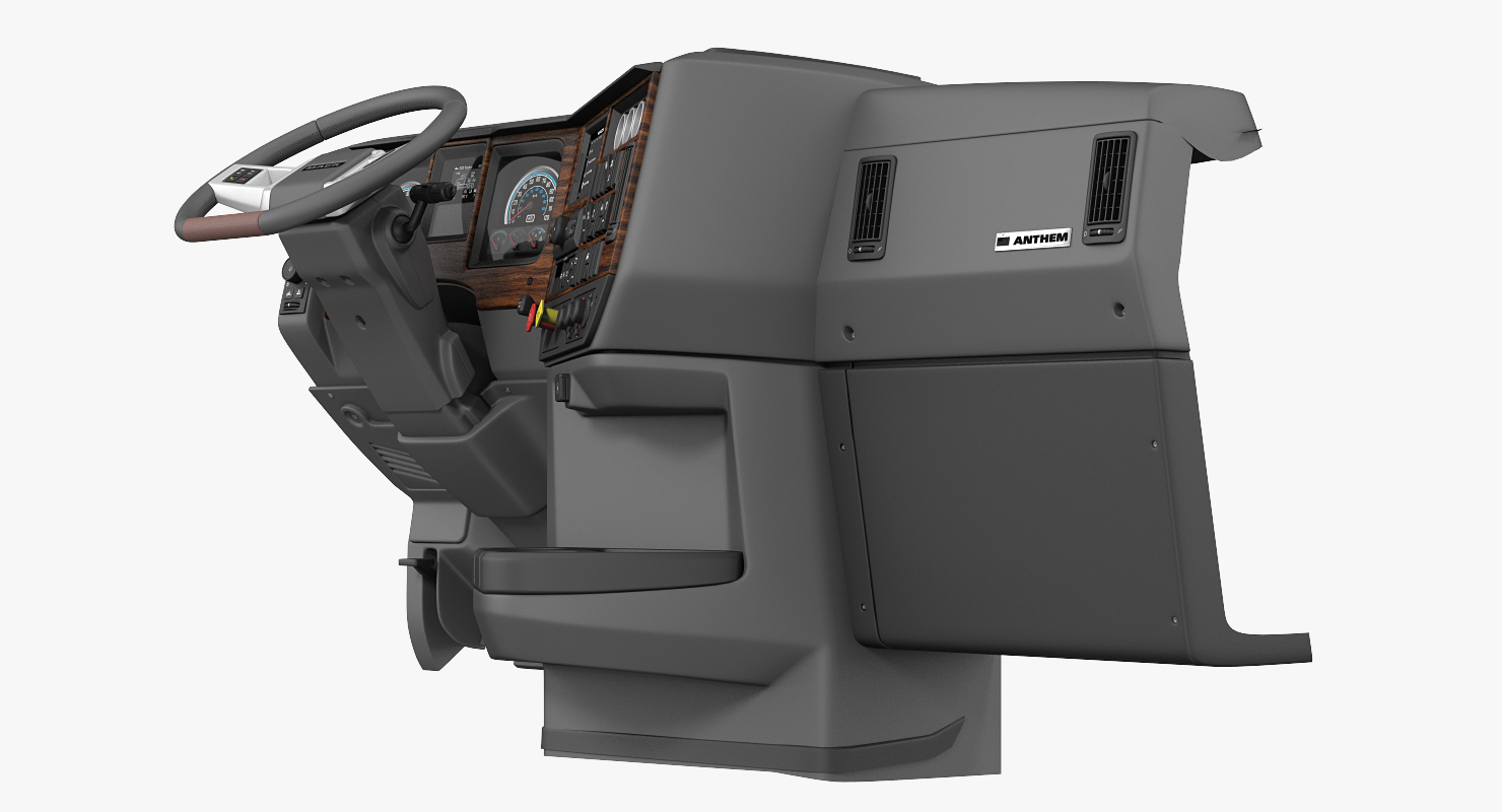 3D model Mack Truck Dashboard