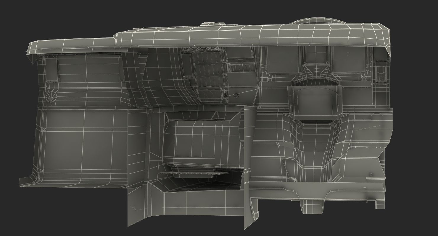 3D model Mack Truck Dashboard