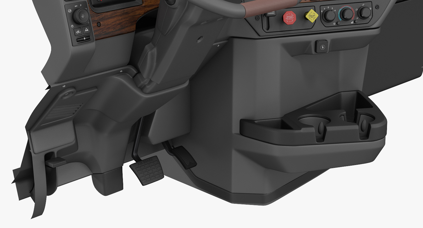 3D model Mack Truck Dashboard
