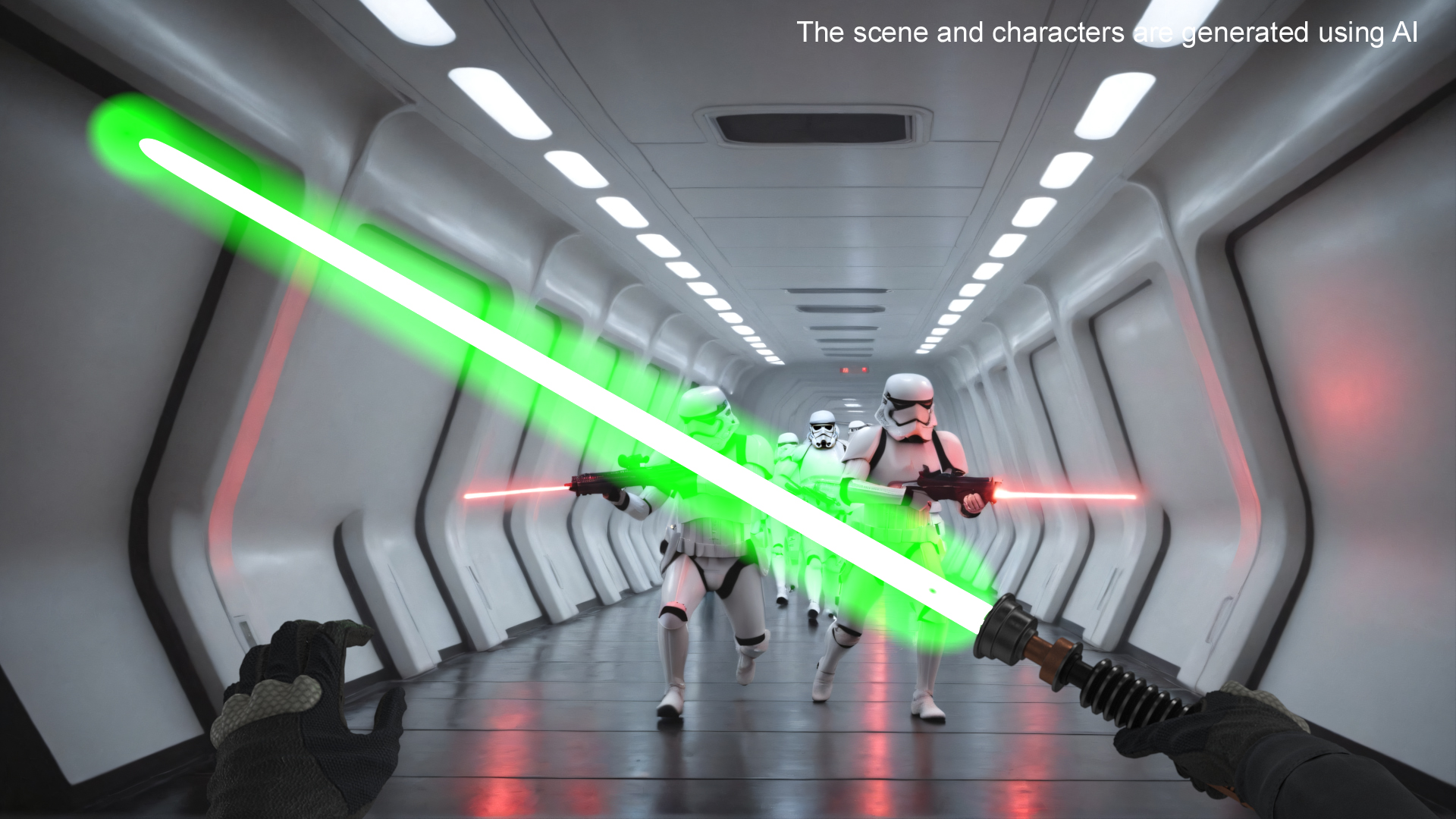 Luke Skywalker Energy Sword 3D