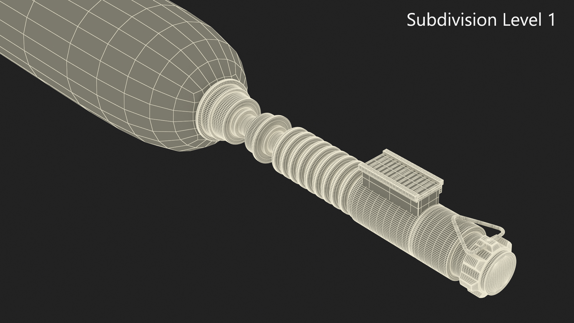 Luke Skywalker Energy Sword 3D