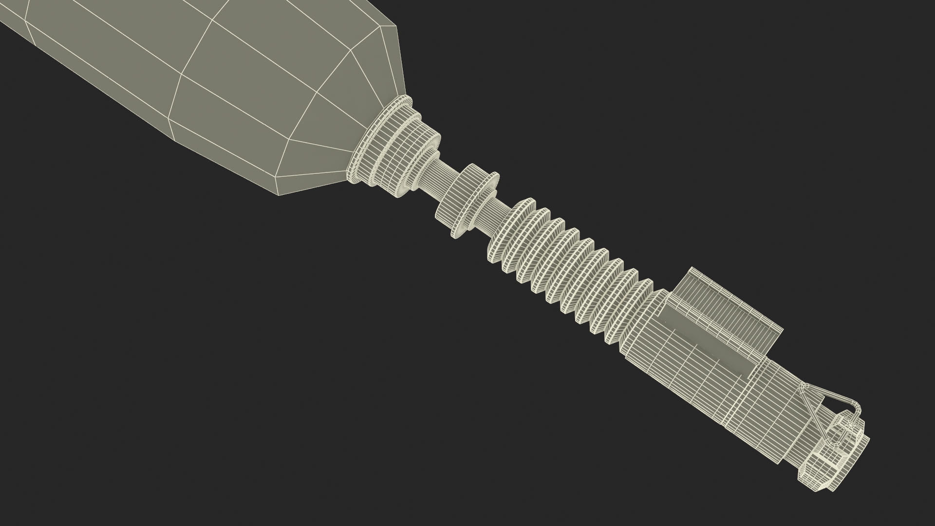 Luke Skywalker Energy Sword 3D