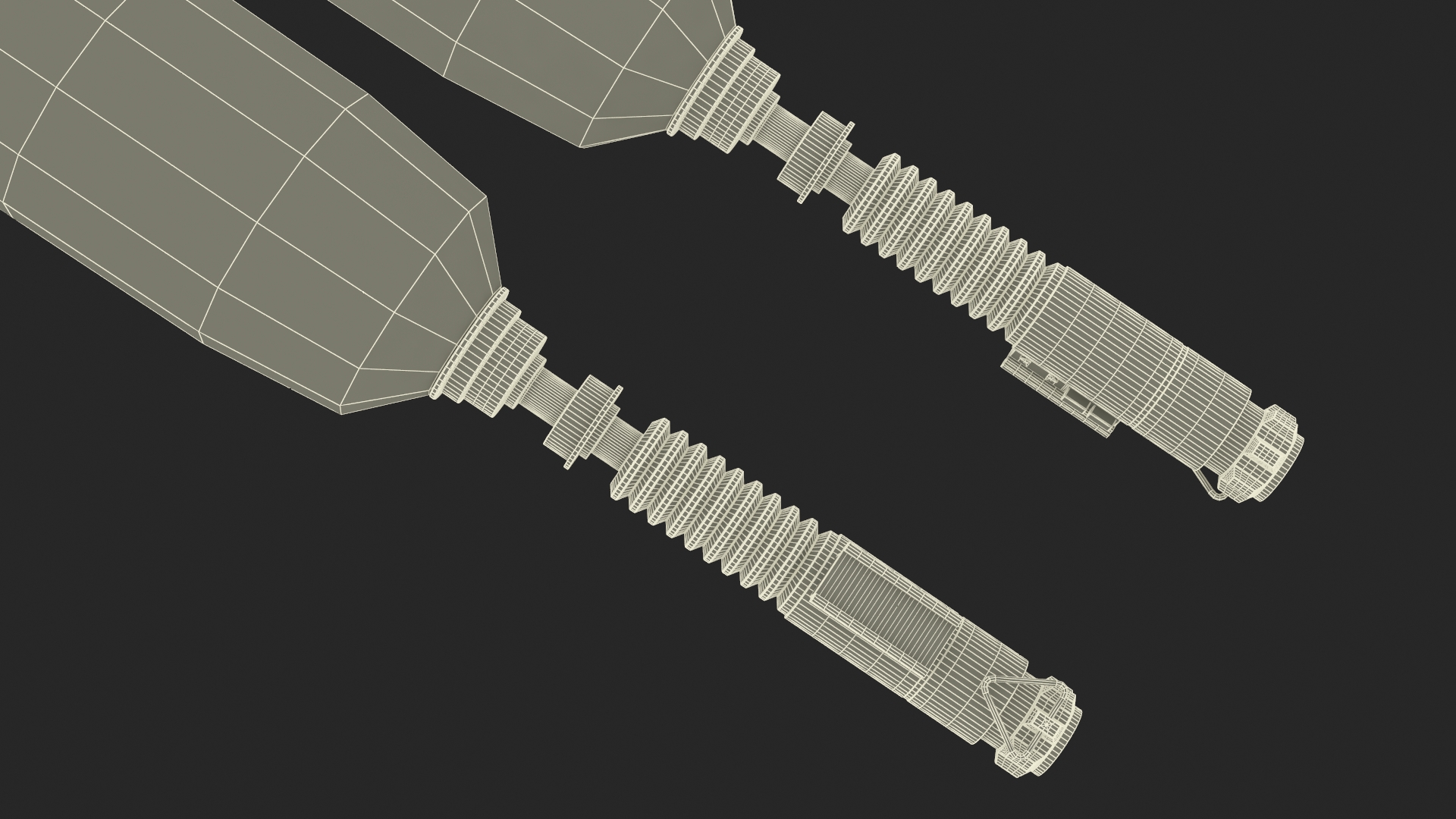 Luke Skywalker Energy Sword 3D