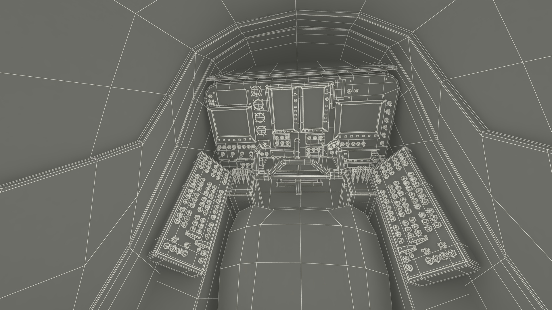 3D model Prototype of Solar Plane Rigged for Maya