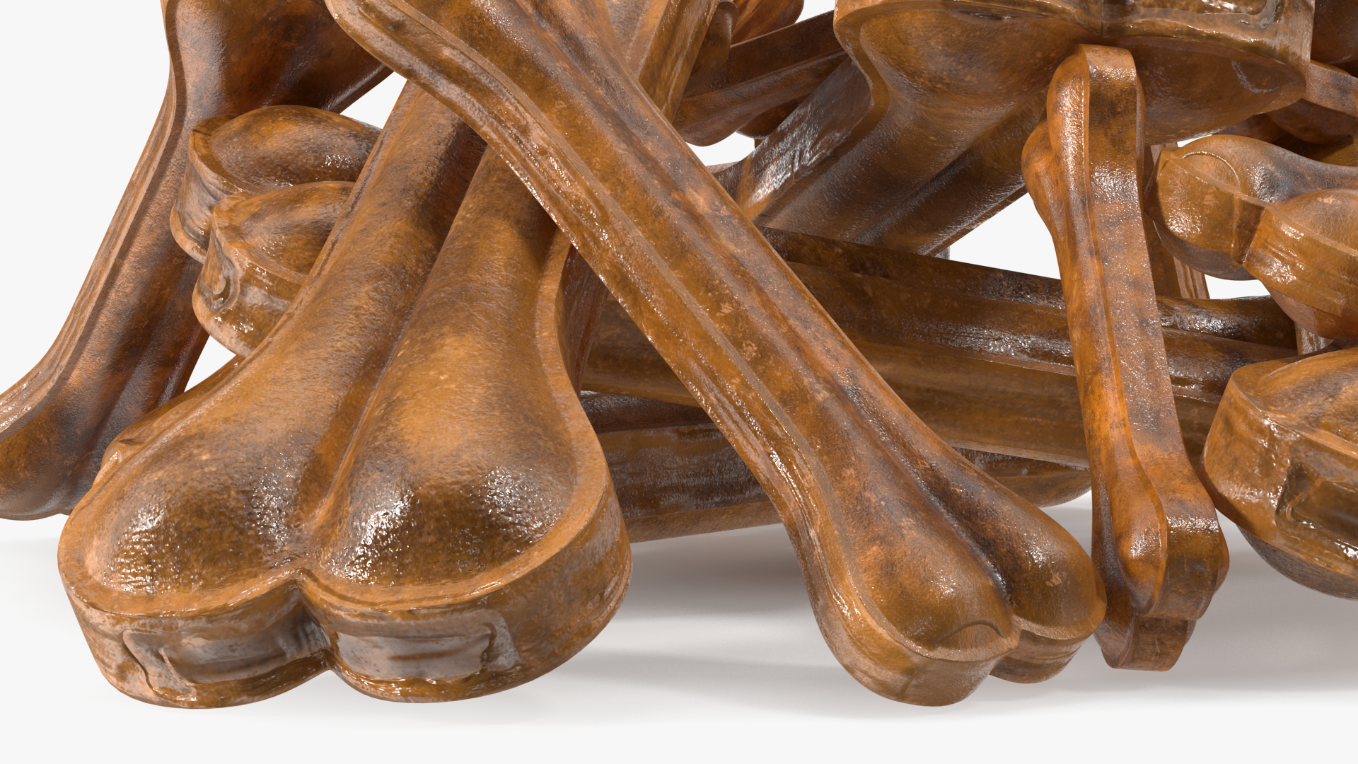 3D Heap of Dog Treats Dark model