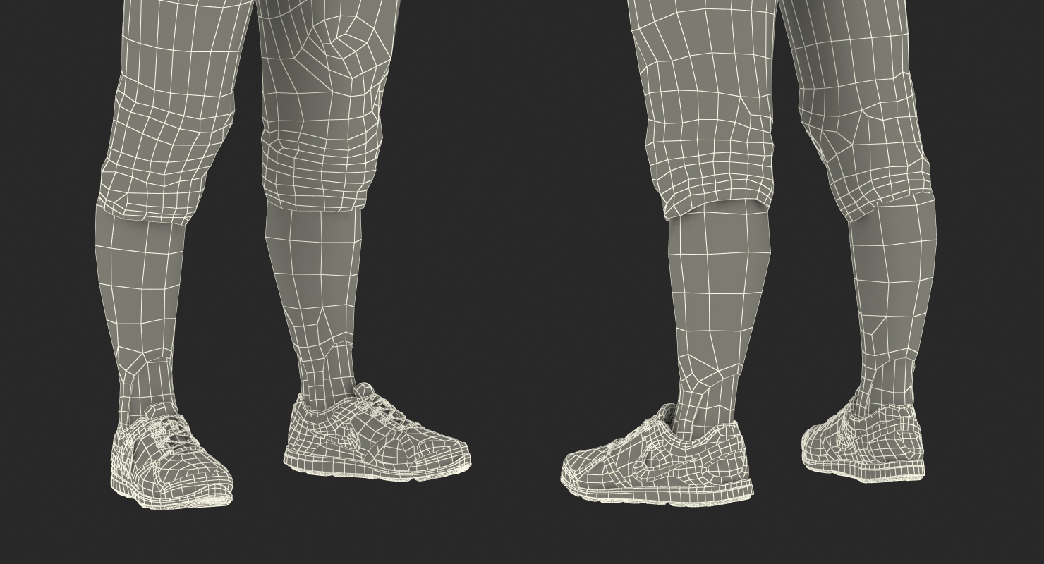 Baseball Player Rigged Generic 2 3D