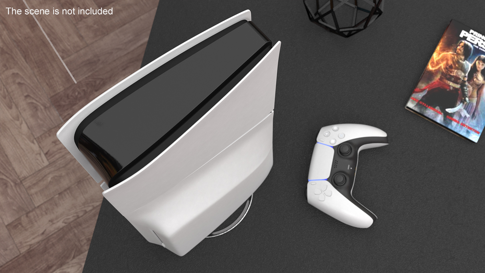 3D Digital Gaming Console with Controller model