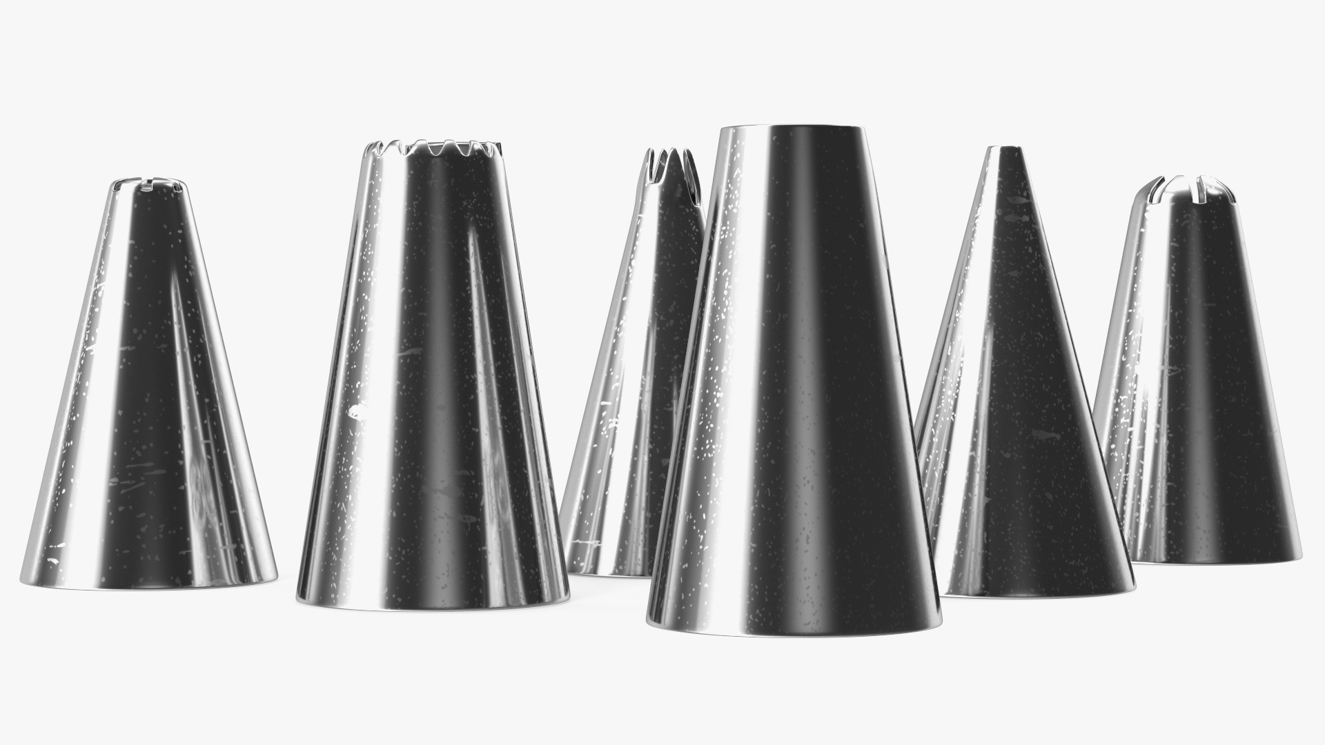 3D Cake Decoration Nozzles model
