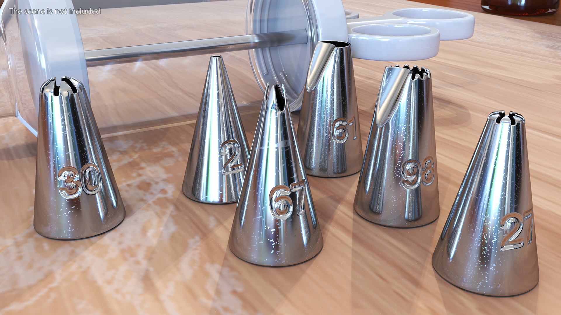3D Cake Decoration Nozzles model