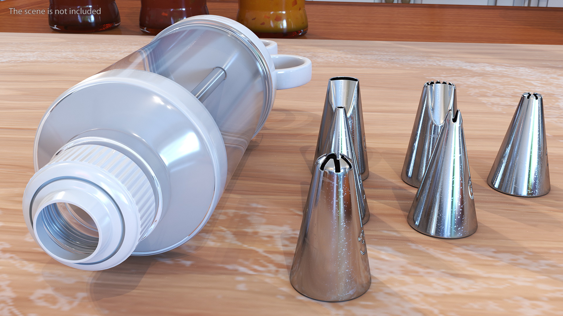 3D Cake Decoration Nozzles model