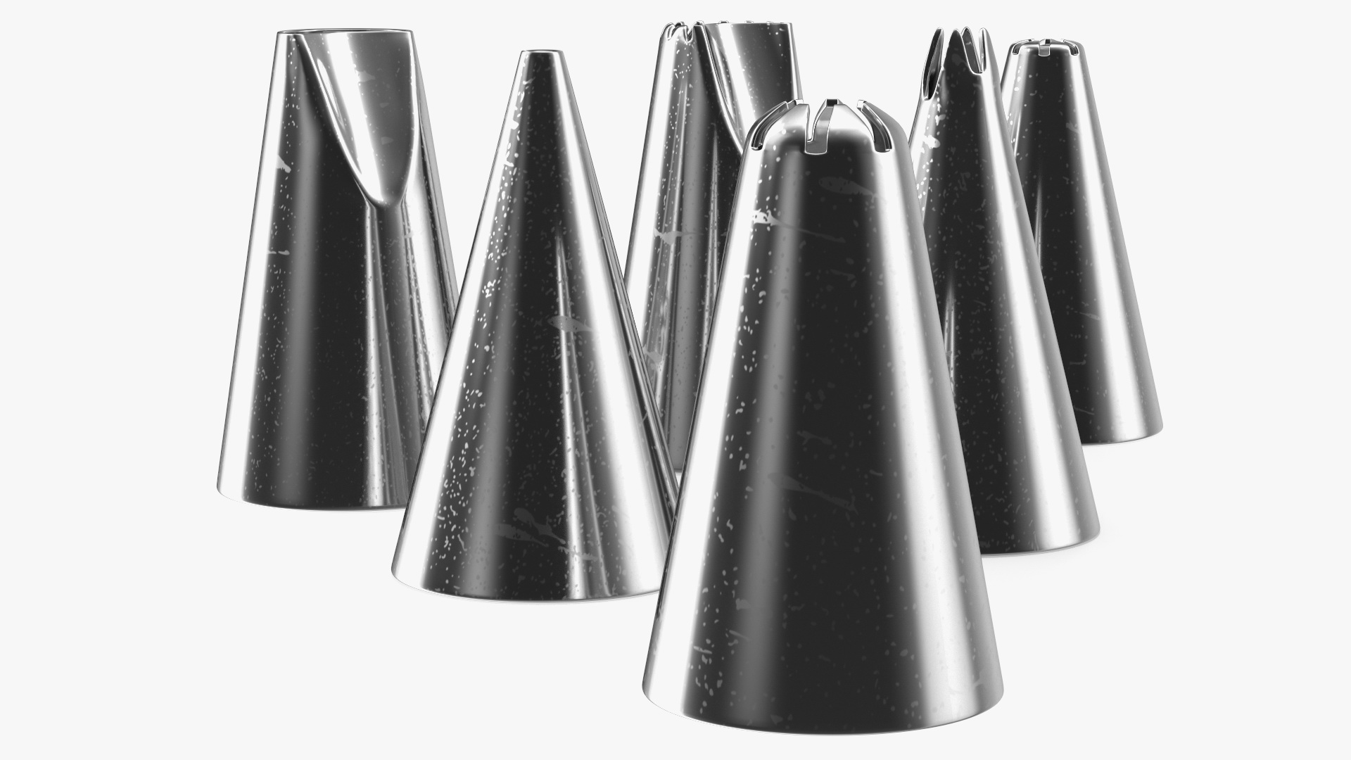 3D Cake Decoration Nozzles model