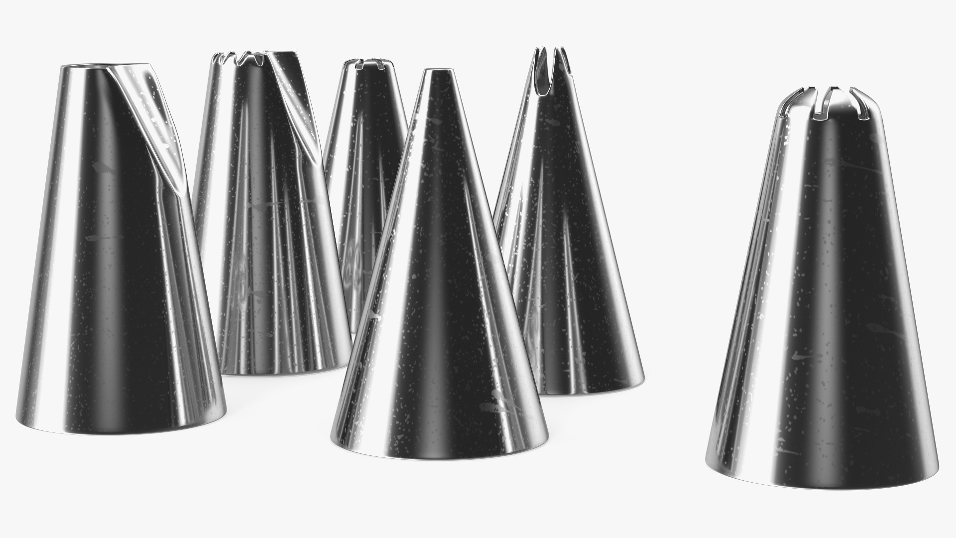 3D Cake Decoration Nozzles model
