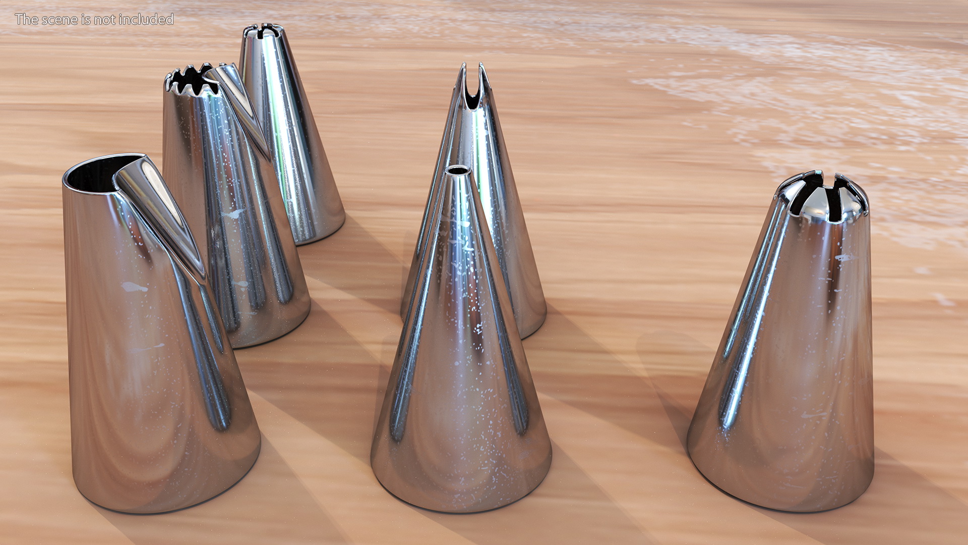 3D Cake Decoration Nozzles model