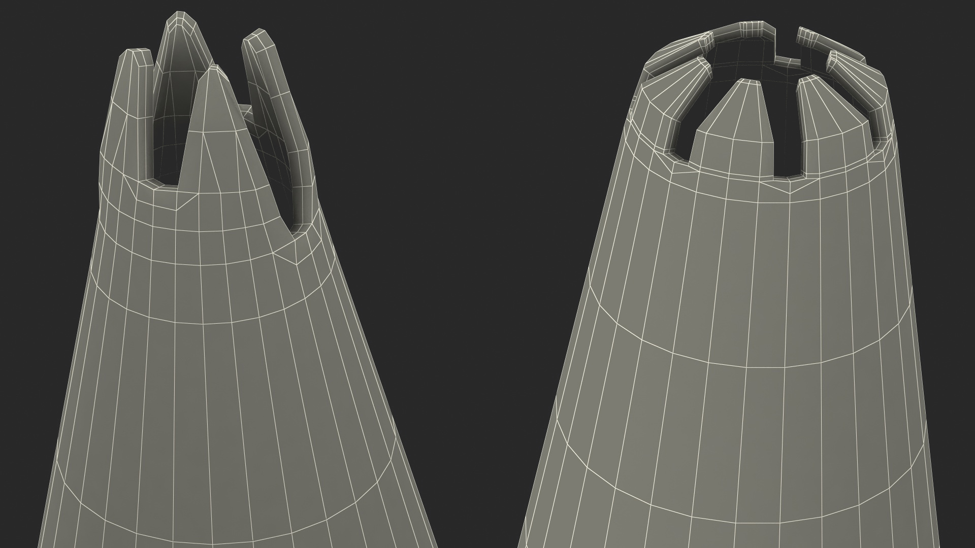 3D Cake Decoration Nozzles model