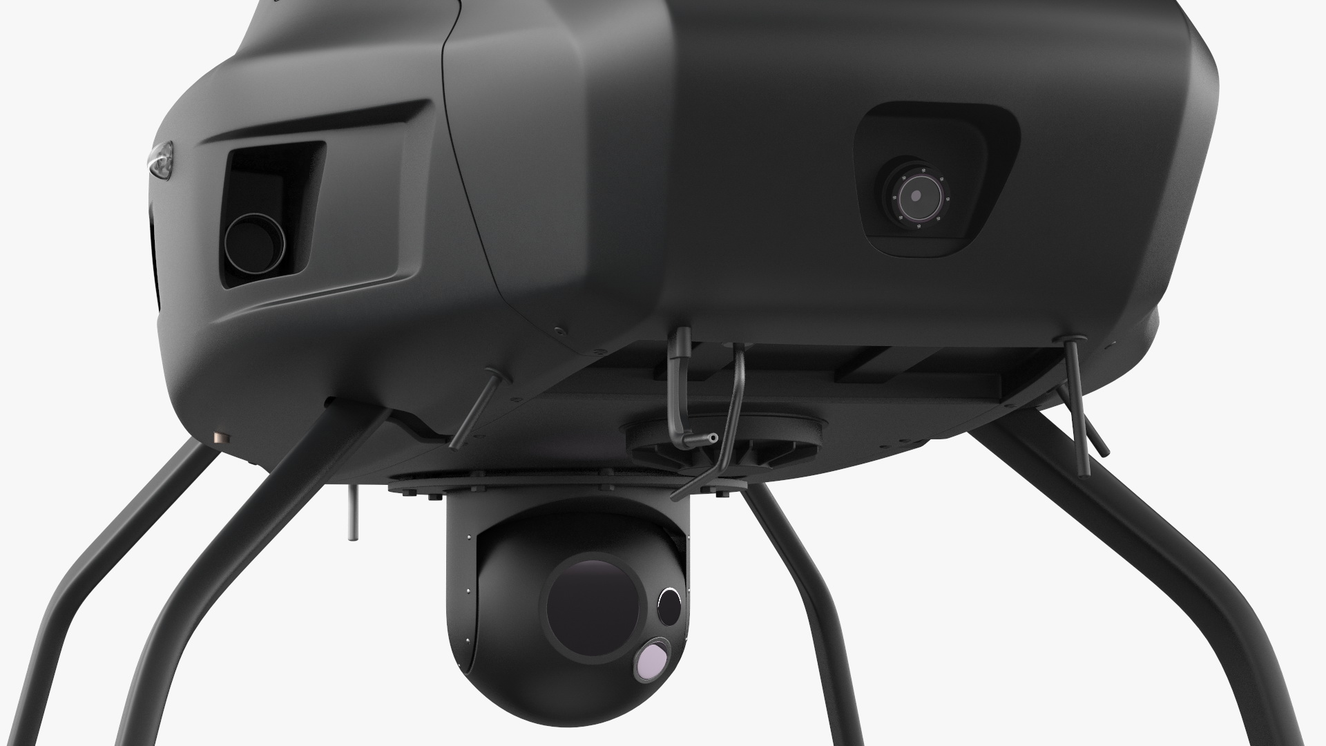 3D UAV Helicopter Rigged