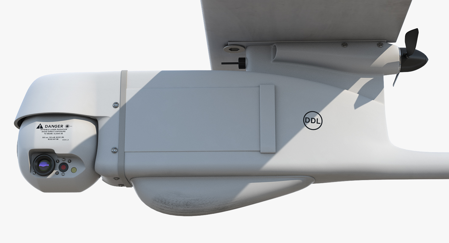 Remote Controlled UAV RQ 11B Raven 3D model